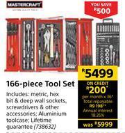Builders Warehouse Mastercraft 166 Piece Tool Set offer