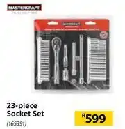 Builders Warehouse Mastercraft 23 Piece Socket Set offer