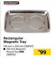 Builders Warehouse Mastercraft Rectangular Magnetic Tray-140mm x 230mm offer