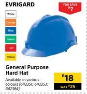 Builders Warehouse Evrigard General Purpose Hard Hat offer