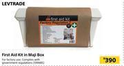 Builders Warehouse Levtrade First Aid Kit In Maji Box offer