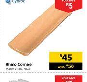Builders Warehouse Gyproc Rhino Cornice-75mm x 3m offer
