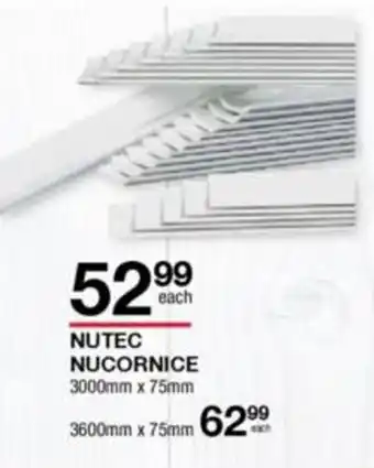 Build It NUTEC Nucornice 3000mm x 75mm offer