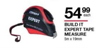 Build It BUILD IT Expert Tape Measure 5m x 19mm offer