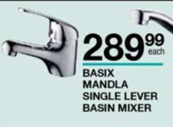 Build It Basix Mandla Single Lever Basin Mixer offer