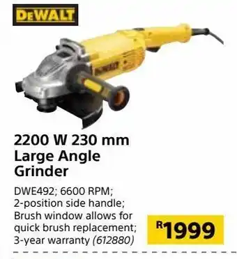 2200 w 230 mm large angle grinder