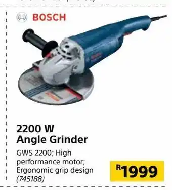Builders Trade Depot 2200 w angle grinder offer