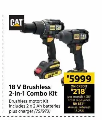 18 v brushless 2-in-1 combo kit