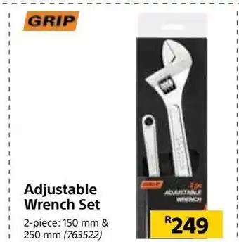 Adjustable wrench set