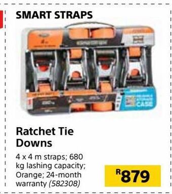 Ratchet tie downs