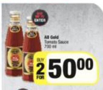 Spar All Gold Tomato Sauce 700 ml offer