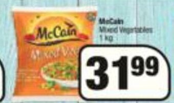 McCain Mixed Vegetables 1kg