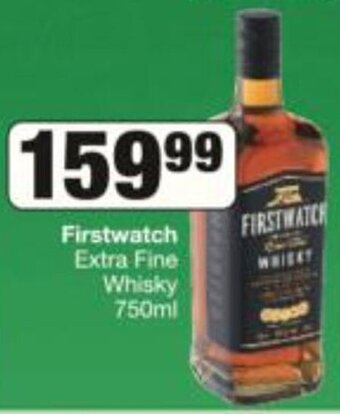 Firstwatch Extra Fine Whisky 750ml