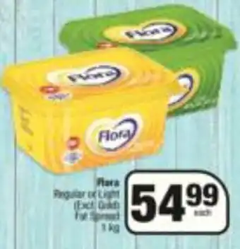 Spar Flora Regular or Light 1 kg offer