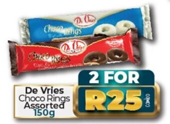 Take 'n Pay De Vries Choco Rings Assorted 150g offer