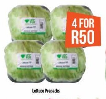 Food Lover's Market Lettuce Prepacks offer