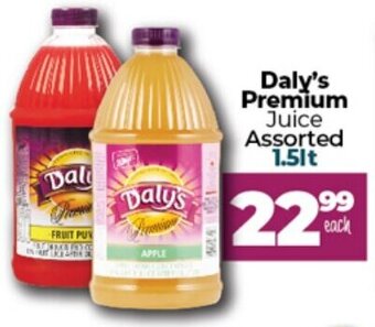 Daly's Premium Juice Assorted 1.5lt