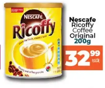 Take 'n Pay Nescafe Ricoffy Coffee Original 200g offer