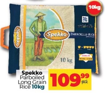 Spekko Parboiled long Grain Rice 10kg