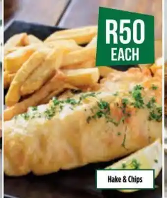 Food Lover's Market Hake & Chips offer