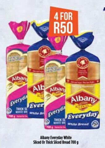 Food Lover's Market Albany Everyday White Sliced Or Thick Sliced Bread 700g offer
