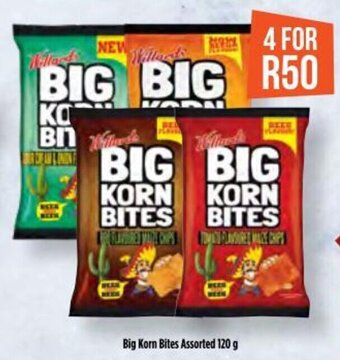 Food Lover's Market Big Korn Bites Assorted 120g offer