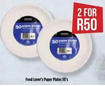 Food Lover's Market Food Lover's Paper Plates 50's offer