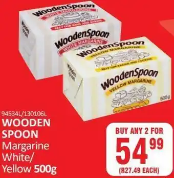 KitKat Cash and Carry Margarine white/yellow wooden spoon offer