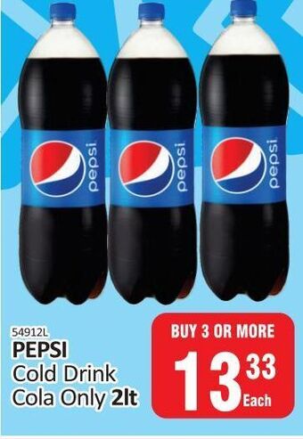 KitKat Cash and Carry Pepsi cold drink cola only offer
