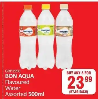 Bon aqua flavoured water assorted
