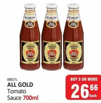 KitKat Cash and Carry Tomato sauce all gold offer