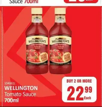 KitKat Cash and Carry Tomato sauce wellington's offer