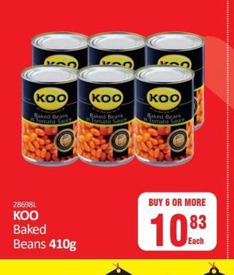 KitKat Cash and Carry Baked beans koo offer