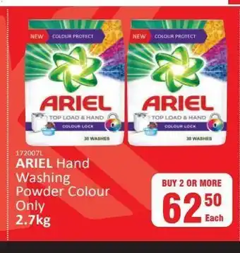 KitKat Cash and Carry Hand washing powder colour only ariel offer