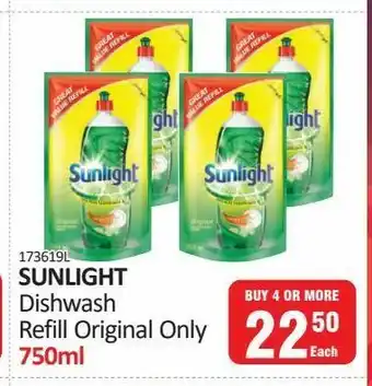 KitKat Cash and Carry Dishwash refill original only sunlight offer