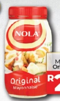 Take 'n Pay NOLA Mayonnaise Original 750g offer