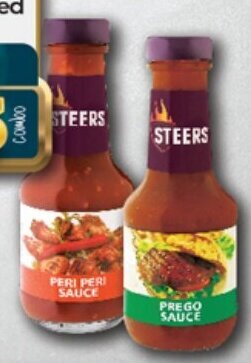 Take 'n Pay Steers Sauces Assorted 375ml offer