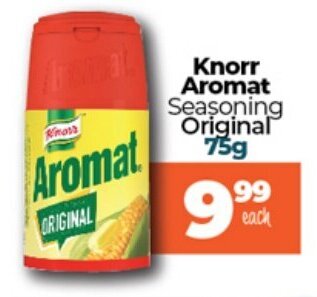 Take 'n Pay Knorr Aromat Seasoning Original 75g offer