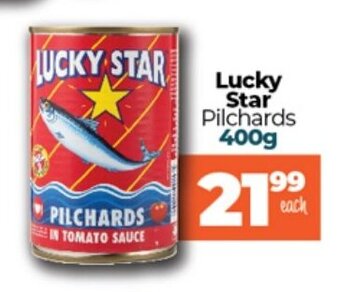 Take 'n Pay Lucky Star Pilchards 400g offer
