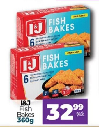 Take 'n Pay I&J Fish Bakes 360g offer