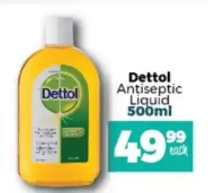 Take 'n Pay Dettol Antiseptic Liquid 500ml offer