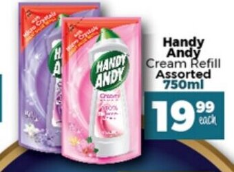 Take 'n Pay Handy Andy Cream Refill Assorted 750ml offer