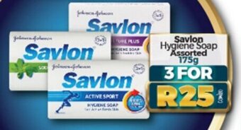 Take 'n Pay Savlon Hygiene Soap Assorted 175g offer