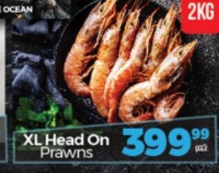 Take 'n Pay XL Head On Prawns offer