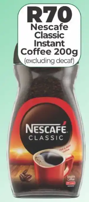 1UP Nescafe Classic Instant Coffee 200g offer