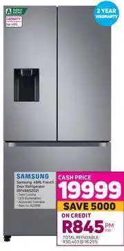 Game Samsung 488Ltr French Door Refrigerator RF49A5202 offer