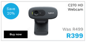 First Shop Logitech C270 HD Webcam offer