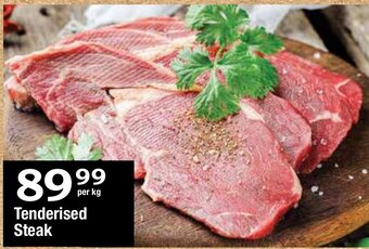 Oxford Freshmarket Tenderised Steak per kg offer