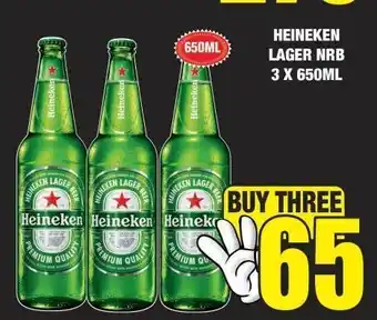 Boxer Liquors Heineken lager nrb 3 offer