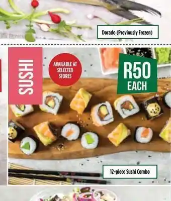 Food Lover's Market Sushi offer